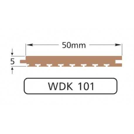 Полоса WDK101, 50мм (10м)