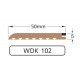 Полоса WDK102, 50мм (10м)