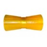 Ролик килевой Knott 195 мм, PVC, желтый