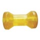 Ролик кільовий Knott 125 мм, PVC, жовтий
