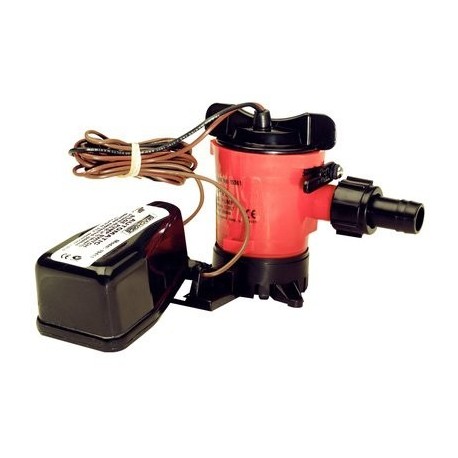 Помпа с поплавком Seachoice 500 GPH, комплект