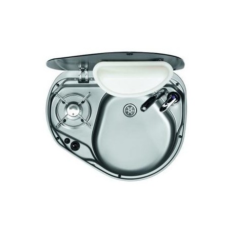 Комбінована мийка з 1 пальником (MO8821RM)