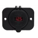 Розетка USB 2 выхода на 4,2А и Вольтметр