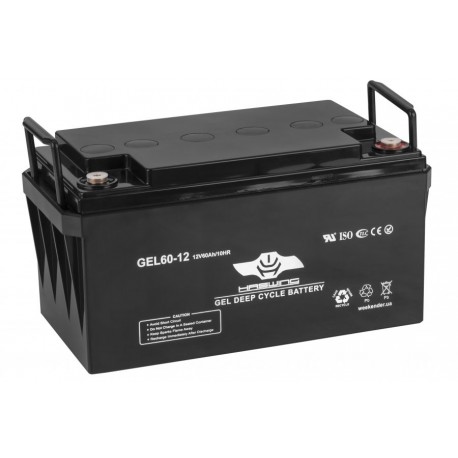 Аккумулятор HASWING гелиевый 12В 60Ач