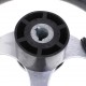 Рулевое колесо SunFine диаметр 320мм серо-черный