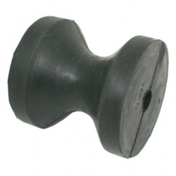 Накладка килевая Knott  300х86 мм, PVC, желтая