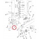 Шестерня Recmar вертикального валу Mercury/Tohatsu
