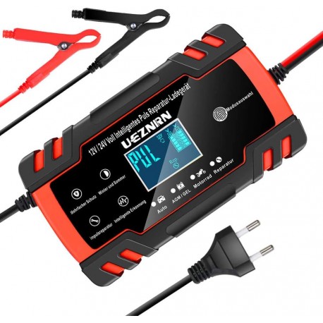 Зарядное устройство Ueznirn, 8А-12В / 4А-24В